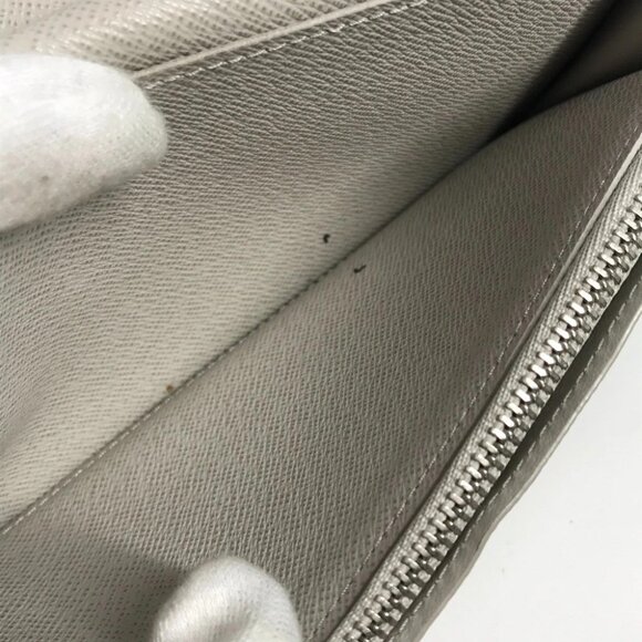 LOUIS VUITTON M30557 Taiga Bicolor Portefeuille Brazza 2-fold Long Wallet - Picture 10 of 16